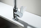 Смеситель для кухни Aquatek Лугано, Г-излив, хром AQ1781CR