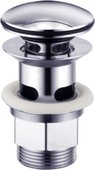 Донный клапан Kludi NEW WAVES для умывальников с отверстием для перелива, хром 1042105-00