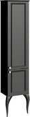 Пенал Aqwella LaDonna, 1850x400, чёрный LAD0504BLK