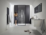 Ручной душ Hansgrohe Pulsify Select S 105, 3jet Relaxation, матовый чёрный 24110670