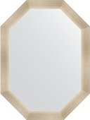 Зеркало Evoform Polygon 600x800 в багетной раме 59мм, травленое серебро BY 7043