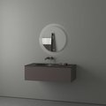 Зеркало Evoform Ledshine d70, с подсветкой, нейтральный белый свет, сенсорный выключатель BY 2624