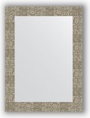 Зеркало Evoform Definite 560x760 в багетной раме 70мм, соты титан BY 3052