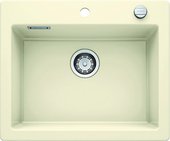 Кухонная мойка без крыла, с клапаном-автоматом, керамика, магнолия BLANCO PALONA 6 520923