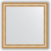 Зеркало Evoform Definite 750x750 в багетной раме 64мм, версаль кракелюр BY 3237