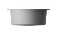 Кухонная мойка Omoikiri Akegata 51-GR, полукруглая, Artgranite, серый 4993756