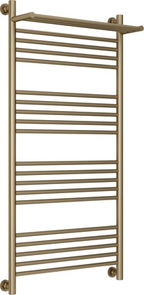 Полотенцесушитель водяной Сунержа Богема+ с полкой 1200x600, золотой шёлк 32-0223-1260