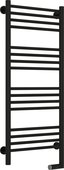 Полотенцесушитель электрический Сунержа Богема 2.0, прямая, 1000x400, МЭМ справа, чёрный матовый 31-5205-1040