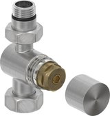 Вентиль Сунержа прямой под шестигранник G1/2"НРxG3/4"НГ, сатин 071-1405-1234