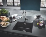 Мойка кухонная Grohe K700 80-C композитная, 780x510, чёрный гранит 31652AP0