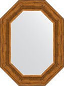 Зеркало Evoform Polygon 590x790 в багетной раме 99мм, травленая бронза BY 7213