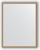 Зеркало Evoform Definite 680x880 в багетной раме 26мм, витая латунь BY 0686