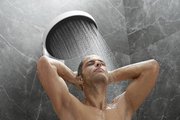 Ручной душ Hansgrohe Rainfinity 100 1jet, EcoSmart полированное золото 26867990