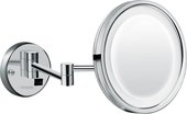 Зеркало косметическое Hansgrohe Logis Universal с подсветкой, хром 73560000