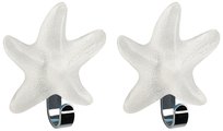 Крючок для полотенец Spirella Starfish, самоклеящийся, белый 1000639