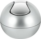 Настольный контейнер для мусора Spirella Bowl-Shiny, 1л, серебристый 1014973