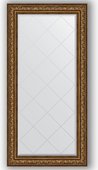 Зеркало Evoform Exclusive-G 800x1620 с гравировкой, в багетной раме 109мм, виньетка состаренная бронза BY 4298