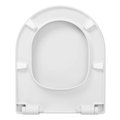 Сиденье для унитаза Haro Manta slim, быстросъёмное, микролифт, белое 543288