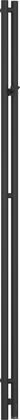 Полотенцесушитель электрический Сунержа Нюанс 3.0 1800 правый, тёмный титан муар 15-5843-1853