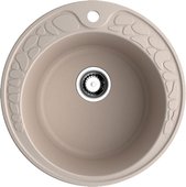 Кухонная мойка Omoikiri Tovada 51-SA, без крыла, бежевый 4993412