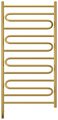 Полотенцесушитель электрический Сунержа Элегия 3.0, 1200x600, МЭМ левый, золото 03-5818-1260