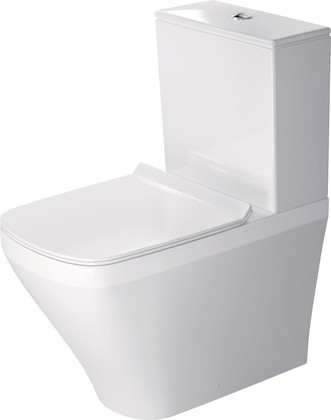 Унитаз напольный Duravit DuraStyle, подвод воды снизу, комплект (чаша, бачок, сиденье) 2155090000+0935100005
