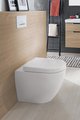 Сиденье с крышкой для унитаза Villeroy & Boch Subway 2.0, с функцией автоматического опускания (SoftClosing), со снимаемым сиденьем (QuickRelease), Альпийский белый 9M68S101
