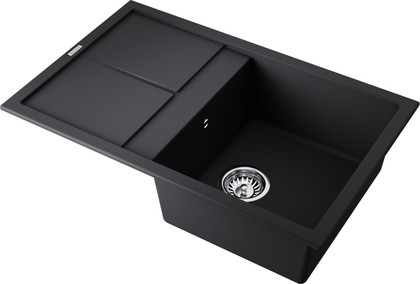 Кухонная мойка Omoikiri Sumi 79A-GB, с крылом, Artceramic, графит 4997097