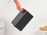 Мусорный бак Brabantia Bo 4л, минерально-графитовый 233708