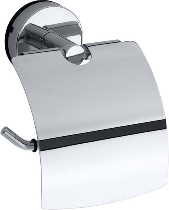 Держатель туалетной бумаги Bemeta Fix, с крышкой, хром 103612011