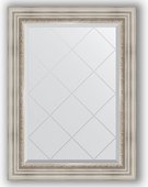 Зеркало Evoform Exclusive-G 660x890 с гравировкой, в багетной раме 88мм, римское серебро BY 4104