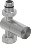 Вентиль Сунержа прямой Цилиндр G1/2"НРxG3/4"НГ, сатин 071-1401-1234