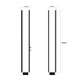 Ручной душ AQUAme 225 Slider микрофон, 4 режима, металл, хром AQM8505CR