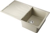 Кухонная мойка Omoikiri Yasugata-86-BE, оборачиваемая, ваниль 4993869