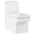 Сиденье для унитаза Grohe Cube Ceramic, микролифт, белый 39488000