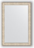 Зеркало Evoform Exclusive 1200x1800 с фацетом, в багетной раме 109мм, виньетка серебро BY 3634