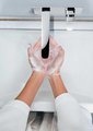 Смеситель для раковины Aquatek Вега, настенный, внешняя и скрытая часть, хром AQ1013CR
