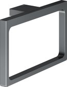 Кольцо для полотенца Keuco Edition 11, поворотное, чёрный хром шлифованный 11121 130000