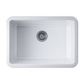 Кухонная мойка Omoikiri Torishima 67-U/I-WH Glossy, Natceramic, белый глянцевый 4993866