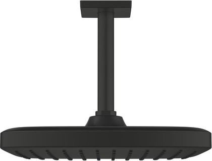 Душ верхний Grohe Tempesta 250 Cube, с потолочным кронштейном, матовый чёрный 266882430