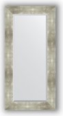 Зеркало Evoform Exclusive 560x1160 с фацетом, в багетной раме 90мм, алюминий BY 1150
