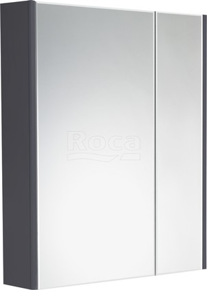 Зеркальный шкаф Roca Ronda 70, белый глянец, антрацит ZRU9302969