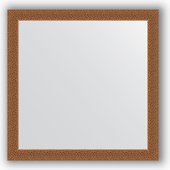 Зеркало Evoform Definite 610x610 в багетной раме 46мм, мозаика медь BY 3131