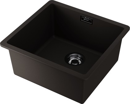 Кухонная мойка Omoikiri Kata 44-U ES, Artgranit, подстольный монтаж, espresso 4997502