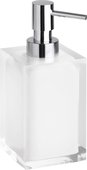 Дозатор для жидкого мыла Bemeta Vista, белый, хром 120109016-104