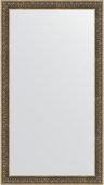 Зеркало Evoform Definite Floor 1140x2040 напольное в багетной раме 101мм, вензель серебряный BY 6036