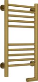 Полотенцесушитель электрический Сунержа Богема 2.0, прямая, 600x300, МЭМ справа, состаренная латунь 051-5205-6030