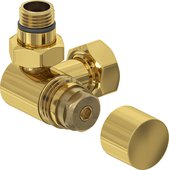 Вентиль Сунержа 3D левый под шестигранник G1/2"НРxG3/4"НГ, глянцевое золото 03-1406-1234