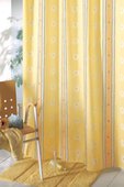 Штора для ванны Grund Primavera 180x200см, с кольцами 12шт, жёлтая 420.98.090