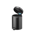 Мусорный бак с педалью Brabantia NewIcon 5л, тёмно-серый 233463